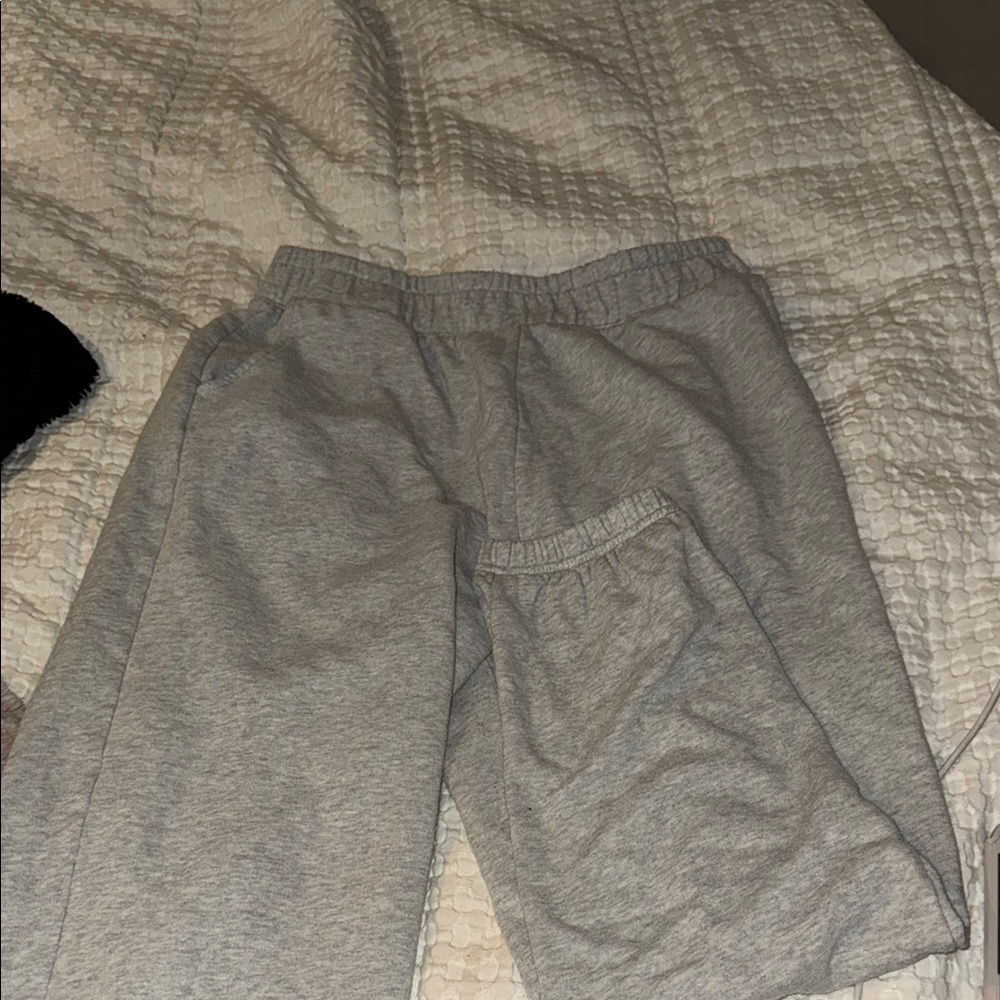 American Eagle Outfitters Gray Track Pants